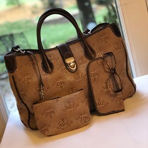Dooney & Bourke Brown double handle tote